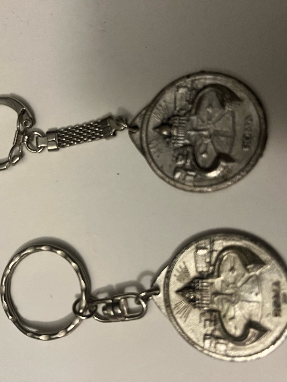 2 pole john paul 2 keychains